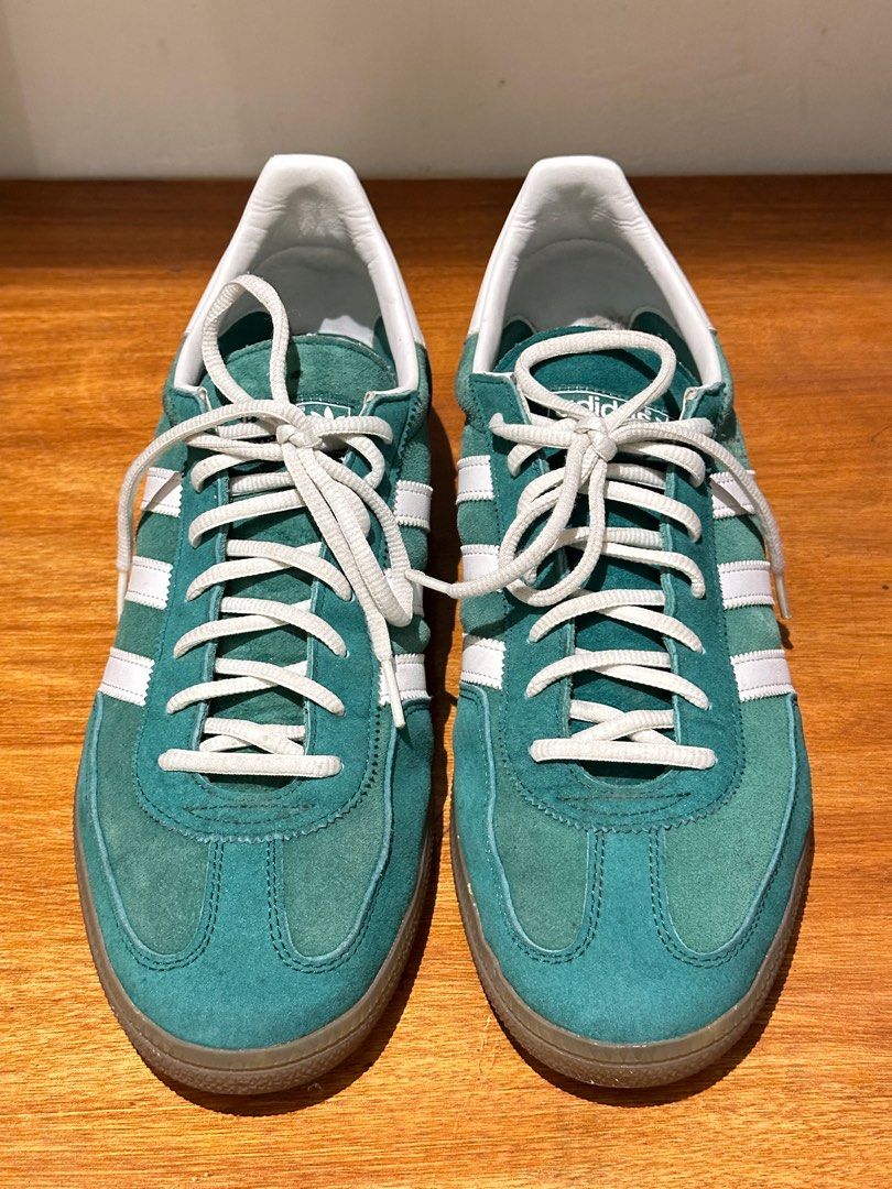 Adidas Spezial size 12 green (Category: Sneakers) located in Binan City. Submitted by jamborix (Listing ID 1379347971, Image 3). Description: Adidas Spezial Green. used but not abused. Good condition. Withbox and extra green lace. No lowballers please. .