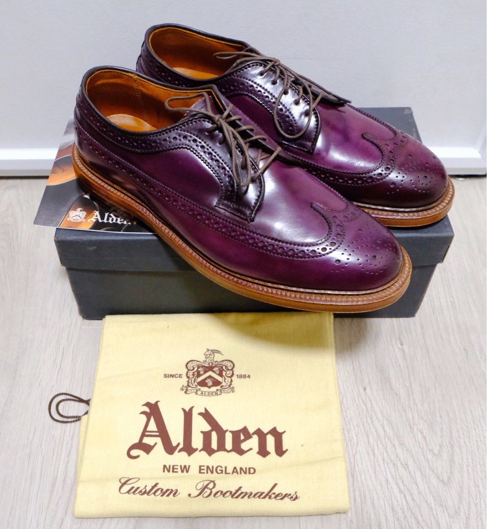 Alden shell cordovan, 男裝, 鞋, 西裝鞋- Carousell