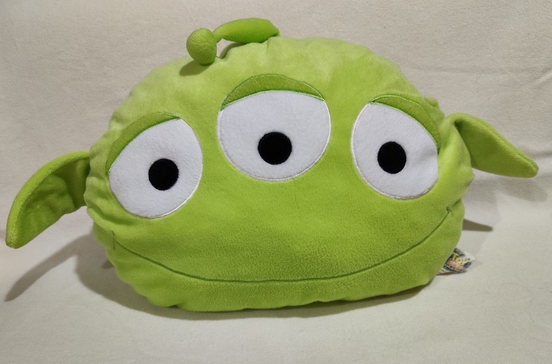 Aline Plush toy , toy story (Category: Plushies & Soft Toys) located in Cavite. Submitted by haileyetc. (Listing ID 1379433283, Image 1). Description: Alien plush toy Height 41 cm, 16 inches Width 56 cm, 22 inches Php 250.