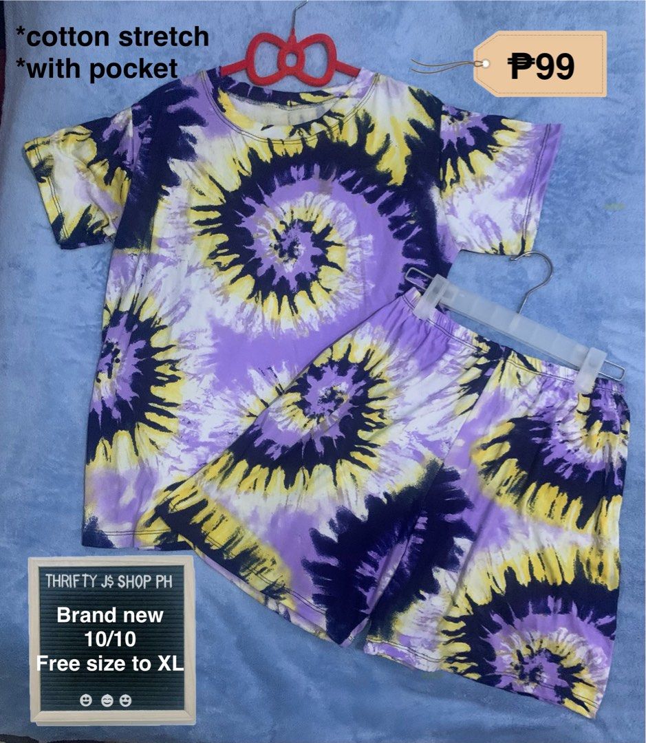 Brand New Terno Pambahay (Category: Sets or Coordinates) located in Santa Rosa. Submitted by thriftyjs (Listing ID 1379416030, Image 1). Description: BRAND NEW PAIRED TEES & SHORTS and SUMMER DRESS Size: Free Size up to XL Price: ₱99-₱129 10/10 Condition Details are in the photos Location: Sta. Rosa, Laguna MOP: Gcash MOD: J&T DM us with a SCREENSHOT of your orders or inquiries.