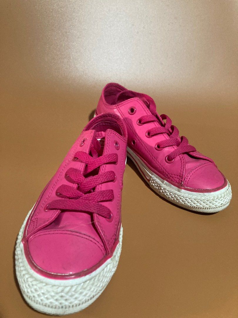 Converse Chuck Taylor Hot Pink Patent (Category: Babies & Kids Fashion) located in Marikina City. Submitted by chimicha2x (Listing ID 1379519858, Image 2). Description: What you see is what you get, of course it’s original :) No box Patent leather, not canvas .