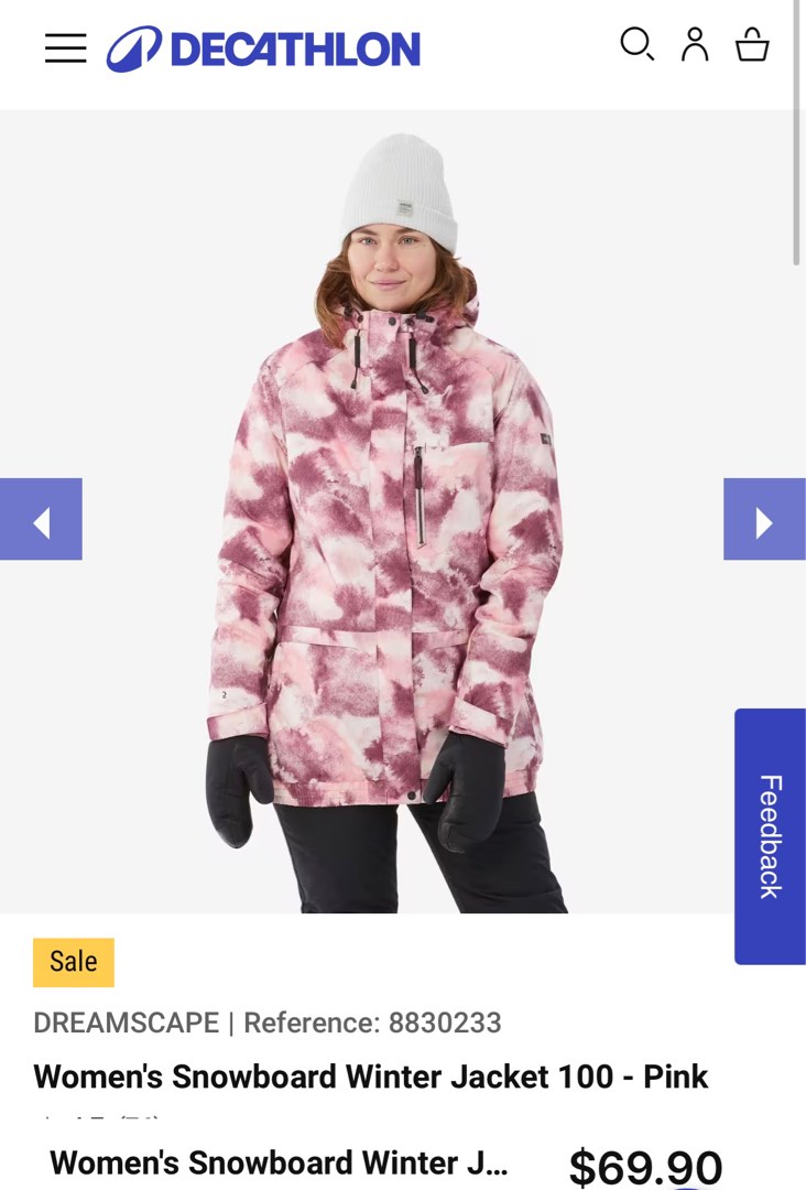 ski jacket decathlon jacket sale