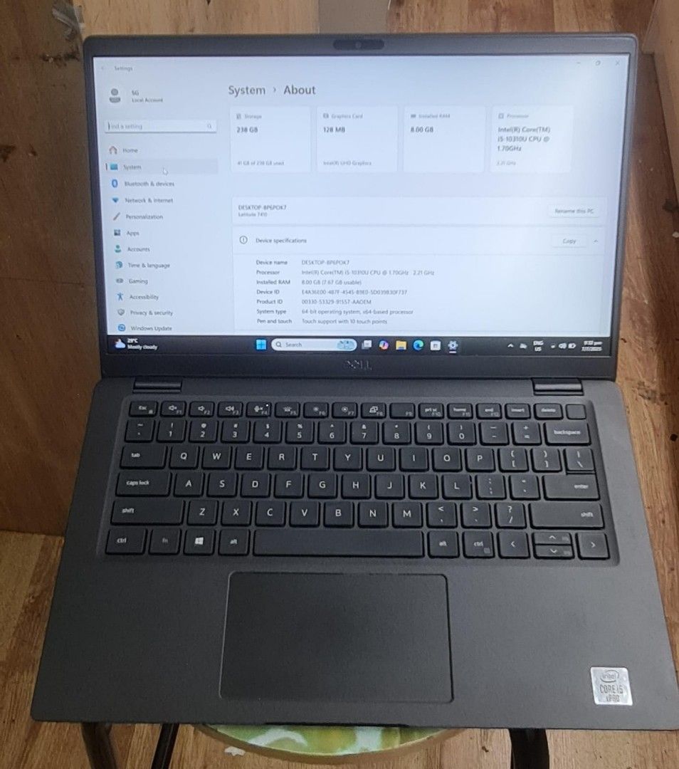 Dell Latitude 7410 Core i5-10th gen touchscreen, Super fast Ullah slim laptops (Category: Laptops & Notebooks) located in Singapore. Submitted by laneyaafro94258 (Listing ID 1379400429, Image 3). Description: Dell Latitude 7410 ❤️Core i5-10th gen 🌹Ram 8 gb ❤️ Touchscreen ❤ ❤️256gb NVMe ssd ❤️ 14" Display ❤️Bluetooth ✅ ❤️WiFi ✅ ❤️Camera ✅ ♥️ Batery excellent ✅ ♥️Windows :-11 ❤️Microsoft Office - 2021✅ ♥️Excel ✅ ❤️ PowerPoint ✅ ♥️Word ✅ ❤️ Access 