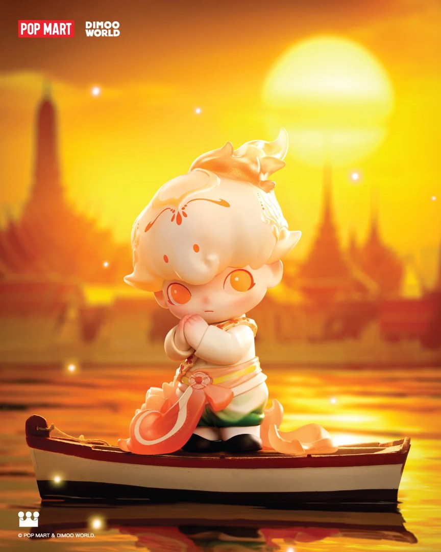 Dimoo Flaming Lotus - Limited Exclusive, Hobbies & Toys, Toys & Games ...