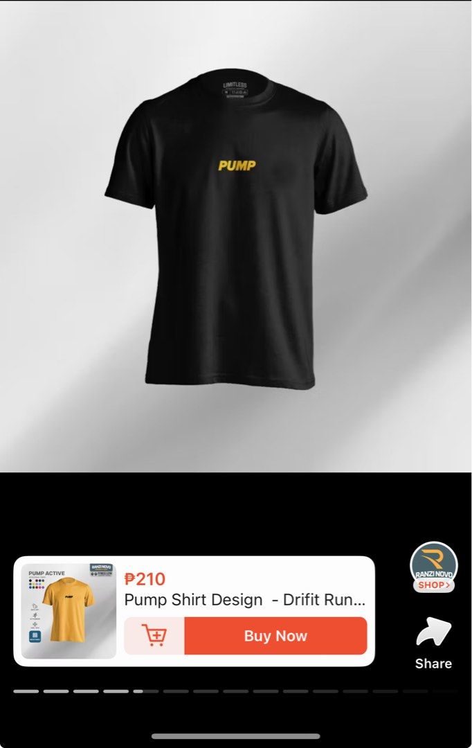Drifit Gym Shirts (Category: Tshirts & Polo Shirts ) located in Navotas City. Submitted by papi404 (Listing ID 1379444224, Image 3). Description: 300 for all 3. 2XL. Sizing is in the image.