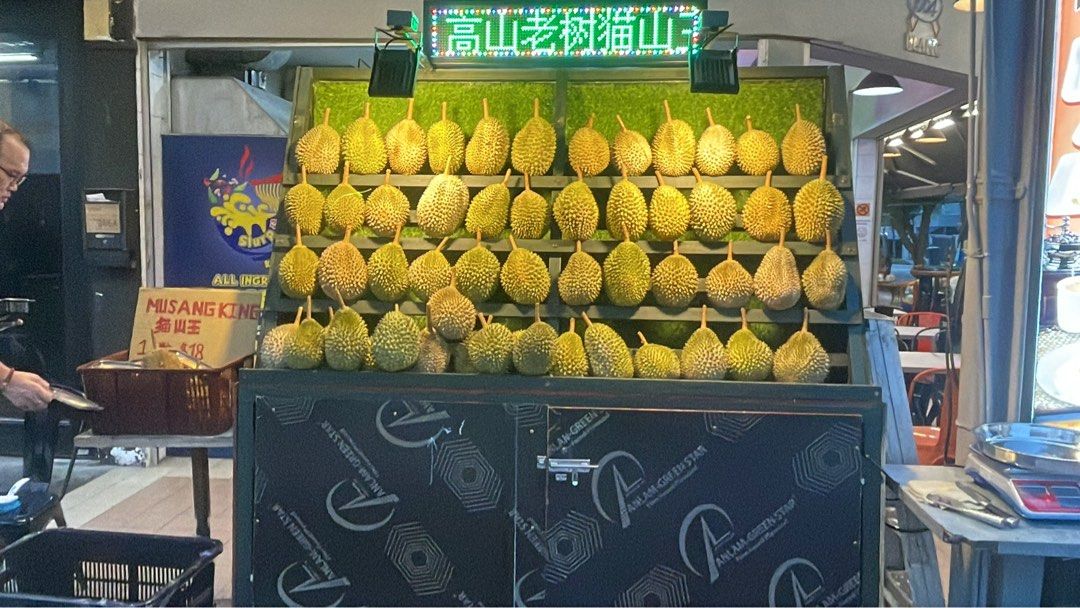 Durian Stalls at Geylang/Katong for Takeover (Category: Property - Others) located in Singapore. Submitted by dennistanby (Listing ID 1379381533, Image 1). Description: Durian stall along Tanjong Katong / Geylang Road for Takeover 1. Strategic location 2. Cheap rental 3. Durable well built durian rack with individual electrical panel 4. LED advertising lights box 5. Digital weighing machine 6. Takeover fee is included rental deposit Kindly contac