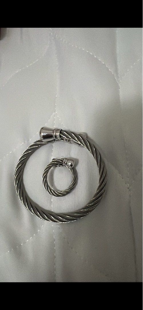 Authentic Charriol bangle and ring (Category: Earrings) located in Pasig City. Submitted by cherfer13 (Listing ID 1379392096, Image 1). Description: .