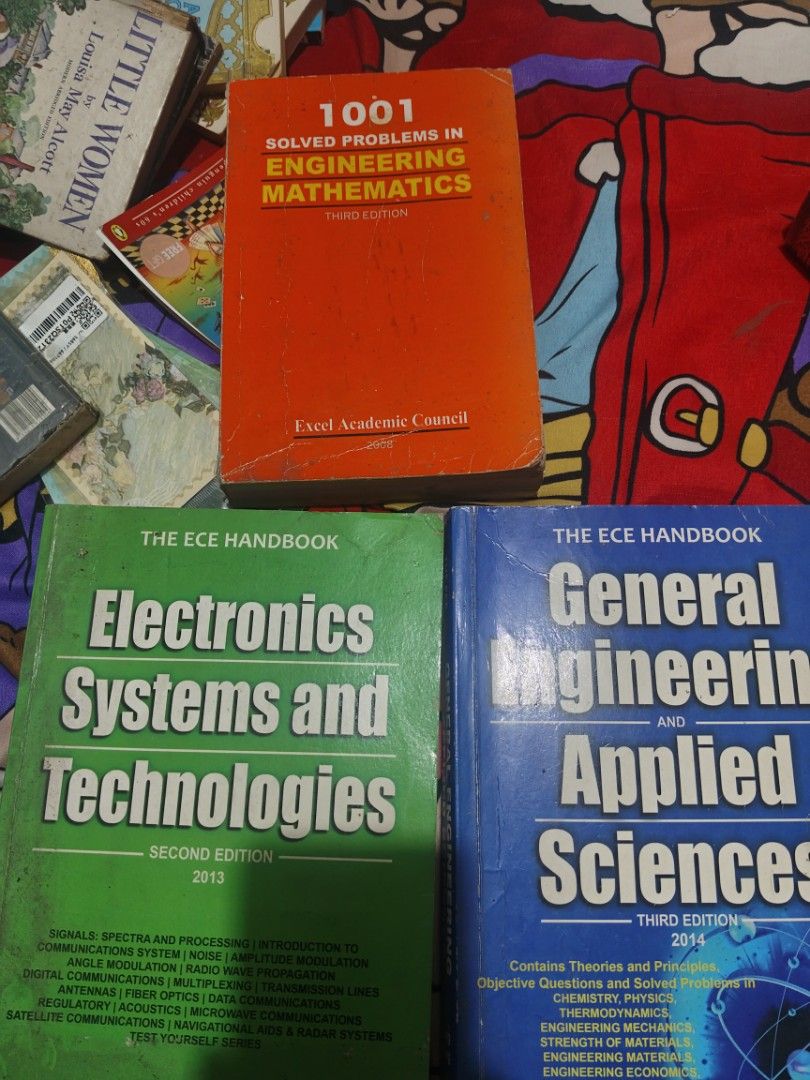 Electronic Engineering Reviewers (Category: Textbooks) located in Villasis. Submitted by vaaaaalee (Listing ID 1379495223, Image 3). Description: GEAS ESAT ELECS MATH.