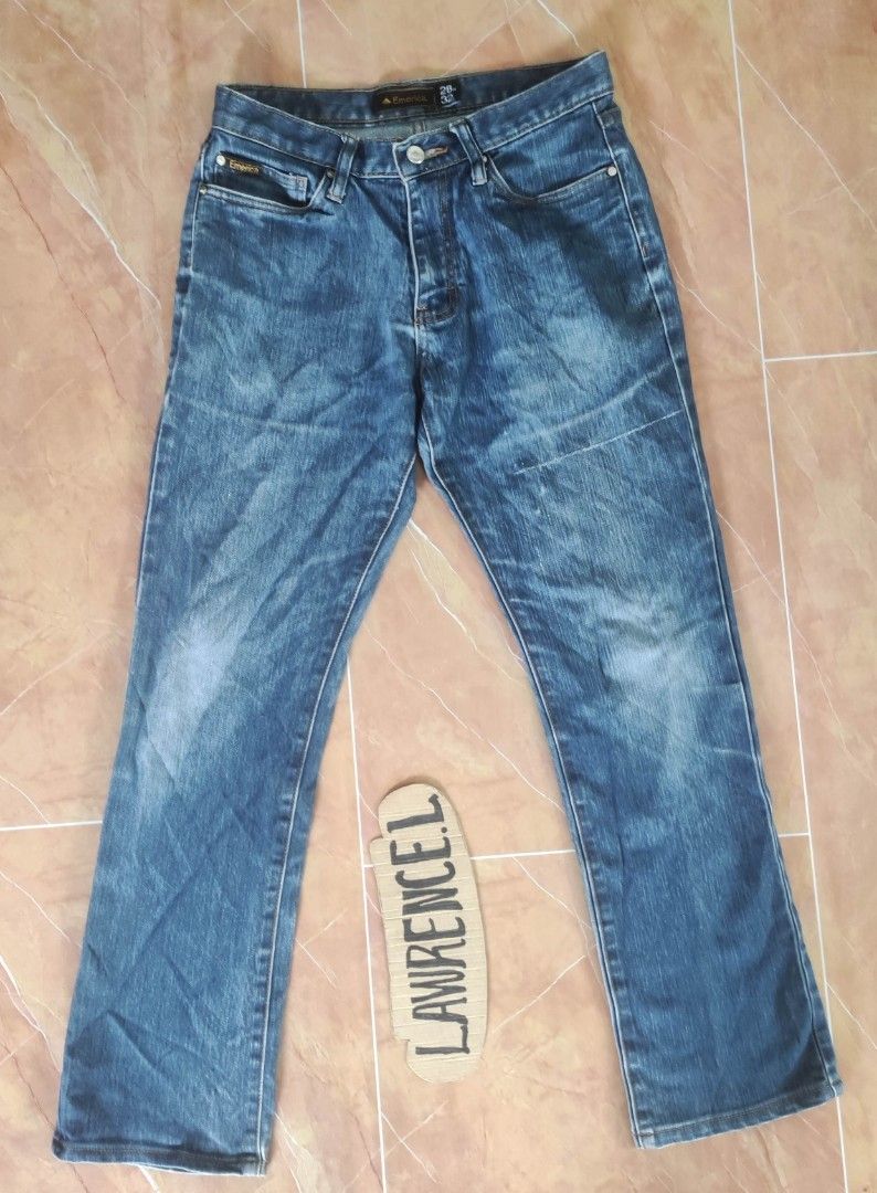 EMERICA pants...220 (Category: Jeans) located in Taguig. Submitted by lawrence_stuff (Listing ID 1379340853, Image 1). Description: Fs EMERICA pants...220 Waistline 28-29 Length 36.5 Dm.