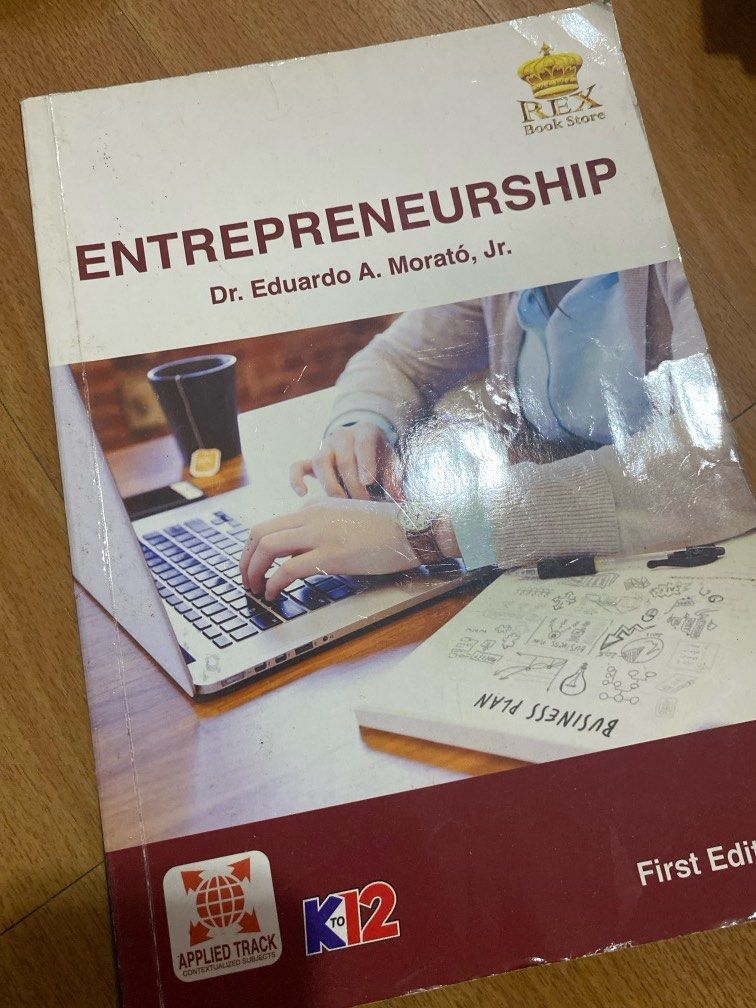 Entrepreneurship (Dr. Eduardo A. Morato Jr.) (Category: Textbooks) located in Manila. Submitted by _andireya (Listing ID 1379437013, Image 1). Description: .