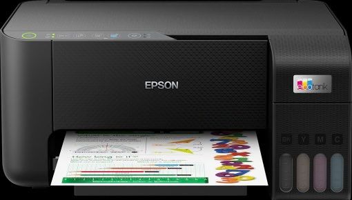 EPSON L3250 A4 Wifi All-in-one Ink Tank Printer (Category: Printers, Scanners & Copiers) located in Cainta. Submitted by qreine (Listing ID 1379440708, Image 1). Description: - fully functional and working - bought October 2023 - used only for school requirements - black ink nearly empty, YMC around half pa - inclusion: printer unit, power cord, usb cord, remaining ink, box Summary of specs: - Functions: Print / Scan / Copy - Ink tank system for 