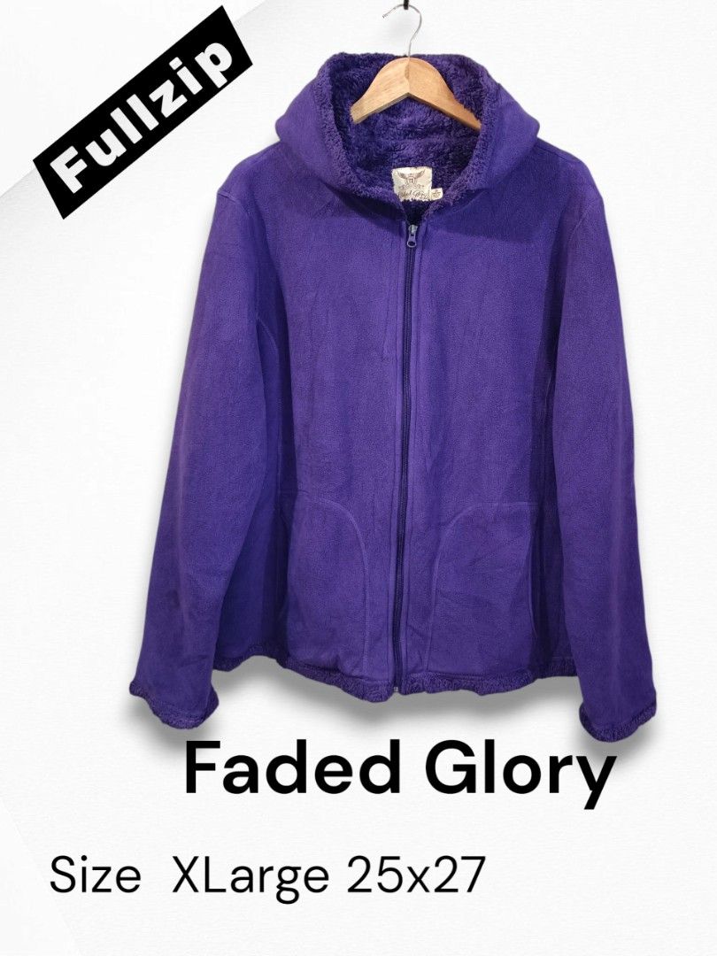 Faded glory fullzip (Category: Coats, Jackets and Outerwear) located in Quezon City. Submitted by selectorsthrift (Listing ID 1379485344, Image 1). Description: fullzip jacket no issue in excellent condition 25x27 xl.