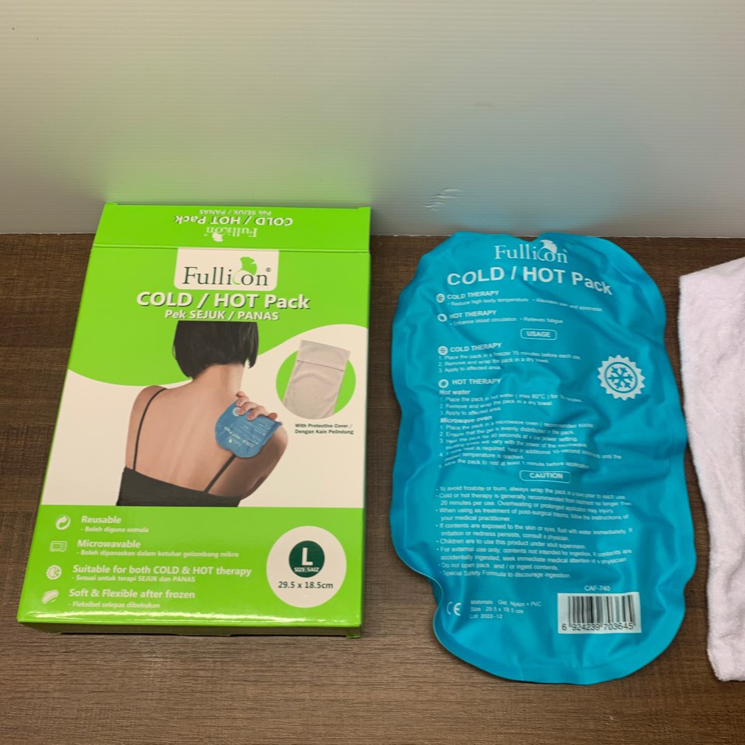 Fullicon Cold / Hot Pack - L size - Nylon + PVC - Recommended for ...