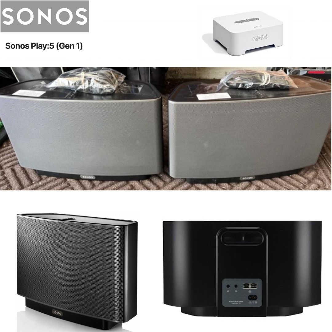 x PLAY Gen¹ Stereo Surround SONOS, Audio, Soundbars
