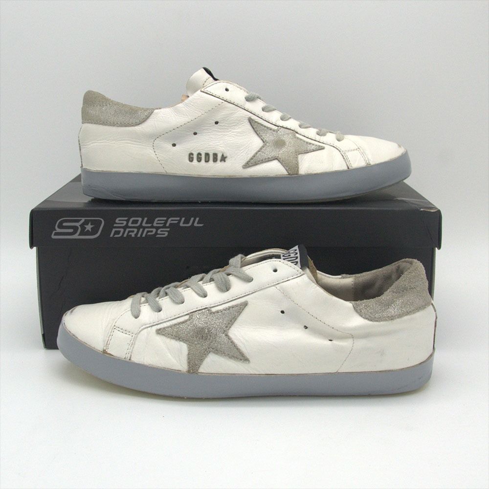GGDB Whtie Silver Glitter EU 41 [USED] (Category: Sneakers) located in Taguig. Submitted by elieeezer (Listing ID 1379497280, Image 3). Description: STEAL DEAL⚡FIRM PRICE NO LP GGDB Whtie Silver Glitter EU 41 USED / No Box, Pair Only Php 14,495 📍McKinley Hill, Taguig FB / Tiktok / IG: soleful.drips .
