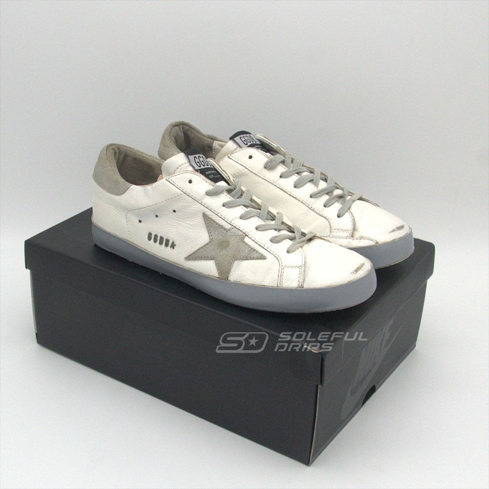 GGDB Whtie Silver Glitter EU 41 [USED] (Category: Sneakers) located in Taguig. Submitted by elieeezer (Listing ID 1379497280, Image 1). Description: STEAL DEAL⚡FIRM PRICE NO LP GGDB Whtie Silver Glitter EU 41 USED / No Box, Pair Only Php 14,495 📍McKinley Hill, Taguig FB / Tiktok / IG: soleful.drips .