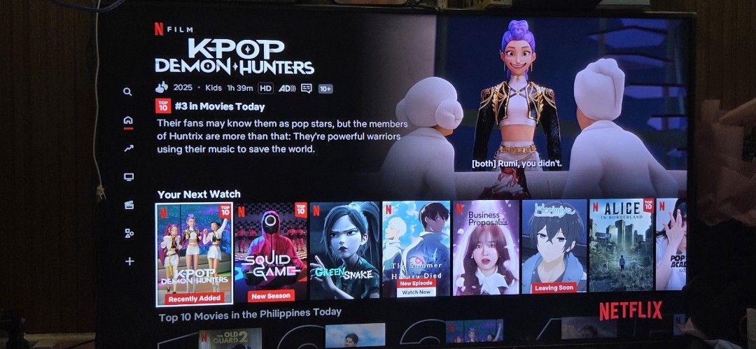Hisense TV 50" (Category: TV) located in Manila. Submitted by greyc06 (Listing ID 1379385543, Image 1). Description: ✅️ Like New ✅️ w/ remote Loc: Sta. Ana, Manila.