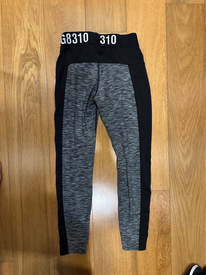 H&M Sport Gray Leggings (Category: Activewear) located in Manila. Submitted by cnik8 (Listing ID 1379428631, Image 2). Description: H&M Sport Leggings -Cool & light material -Design has a nice lengthening effect.