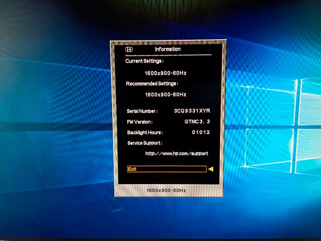 HP 2009f 20'' LCD Monitor63224765070594111