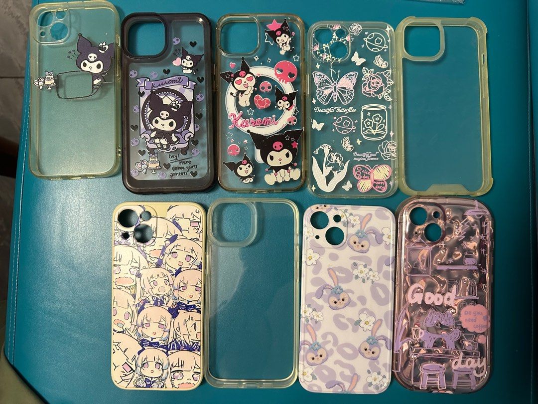 iPhone Case （分類：固定器及支架）位於 Hong Kong。 由 katzh 提交（商品編號 1379445202，圖片 1）。簡介： 全部二手，iPhone 13 手機殼。