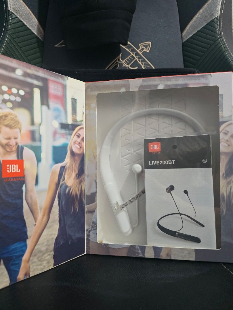 JBL LIVE 200BT Wireless Headphones - Brand New (Category: Headphones & Headsets) located in Singapore. Submitted by enastasia221622 (Listing ID 1379396149, Image 2). Description: - Brand new JBL LIVE 200BT Wireless Headphones - Wireless Bluetooth Connectivity - JBL Signature Sound - Hands-free Calls - Up to 10 Hours of Playback - Comes in Original Packaging - Perfect for Music Lovers.