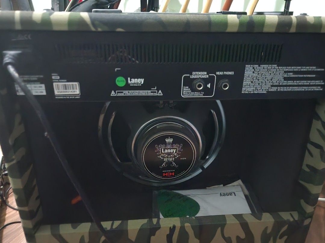 Laney LX65R 65Watt Powerful Guitar Amplifier - Camo Design63222774498051113