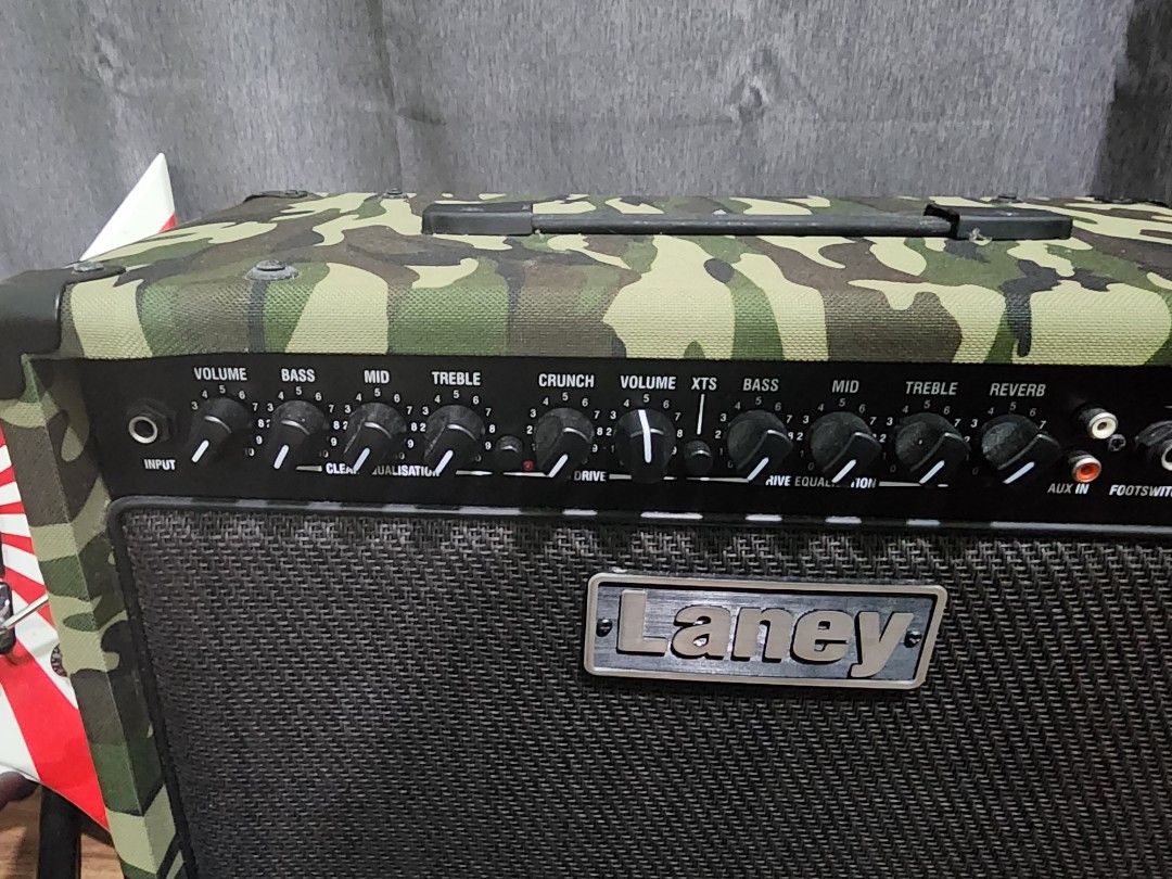 Laney LX65R 65Watt Powerful Guitar Amplifier - Camo Design63222774498051112
