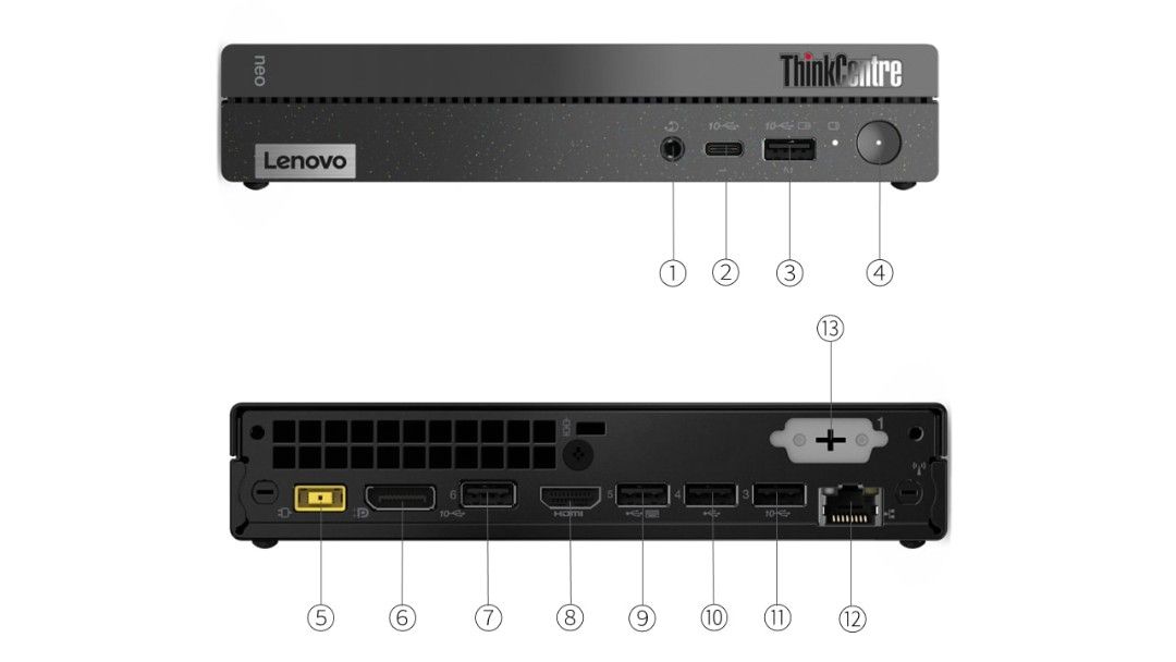 Lenovo ThinkCentre Neo 50q Gen 4 Tiny (Intel)63223791576579114