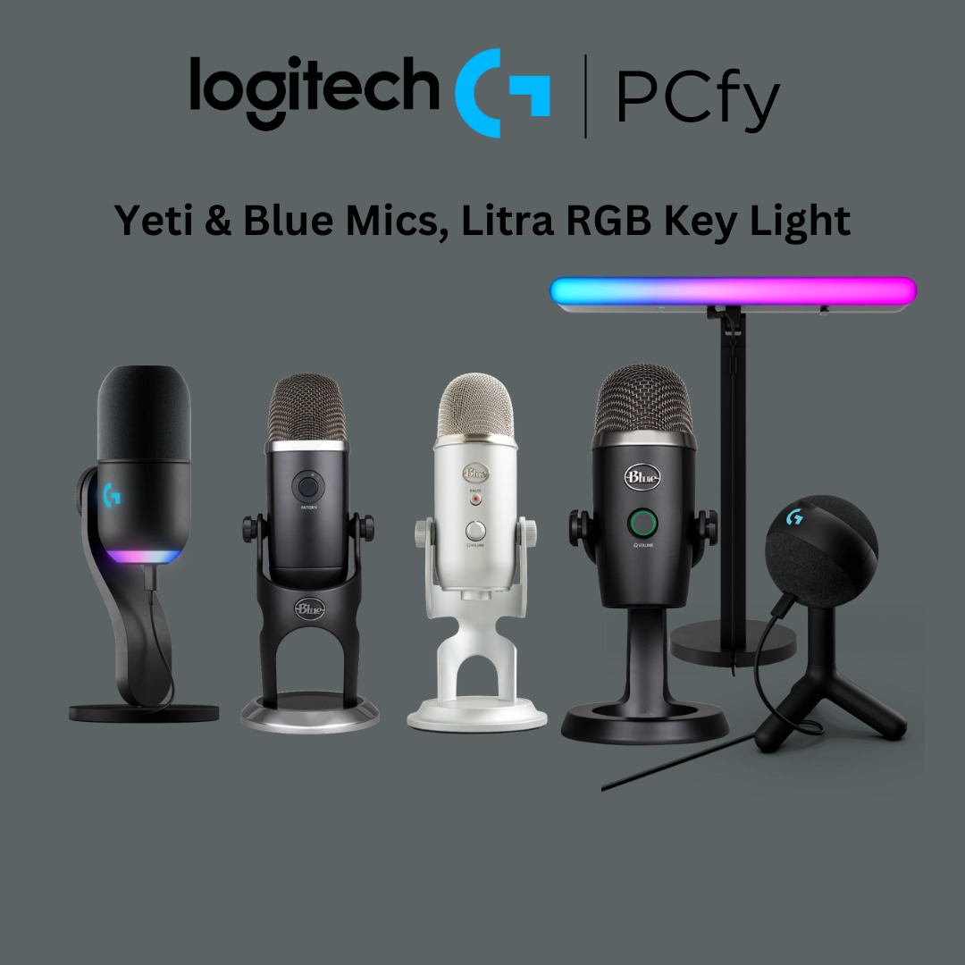 LOGITECH MICROPHONES, Audio, Microphones on Carousell