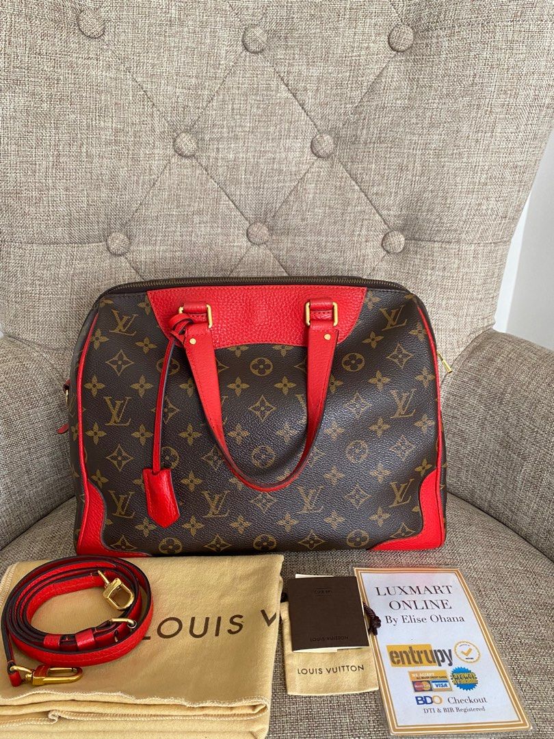Lv Retiro Cerise (Category: Luxury Bags & Wallets) located in Iloilo. Submitted by eliseohana (Listing ID 1379333262, Image 1). Description: dustbag strap .