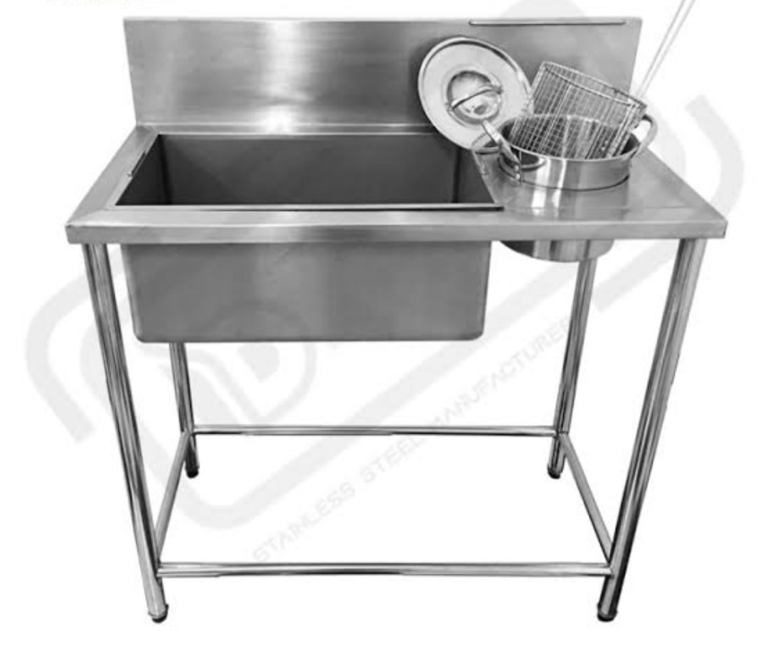 Meja Dusting / Penepungan Ayam Goreng Fried Chicken Stainless Steel ...