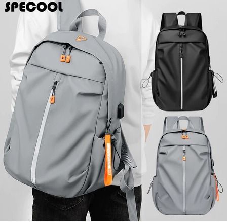 Men Casual Business 14'' Laptop Backpack Large-capacity