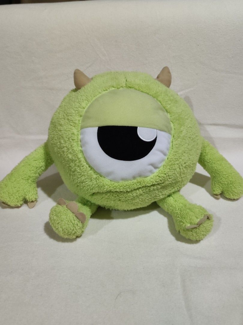 Mike Wazowski Monster Inc (Category: Plushies & Soft Toys) located in Cavite. Submitted by haileyetc. (Listing ID 1379429496, Image 1). Description: Mike Wazowski Monster Inc Height 38 cm , 15 inches Width 37 cm, 14.5 inches Php 250.