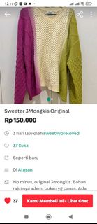 (Kategori: ) berada di . Dikirim oleh jastipbygitsy (ID iklan 1379374806, Gambar 1). Deskripsi: .