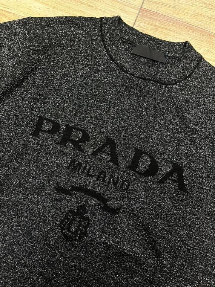 PRADA KNIT WEAR (Category: Luxury Apparel) located in Baguio. Submitted by donedeal_2600 (Listing ID 1379511819, Image 2). Description: Dimes: 23x27.5 stretchable Condition: Like new to brand new Color rate: 10/10 Complete tags Check photos for more details No issue .
