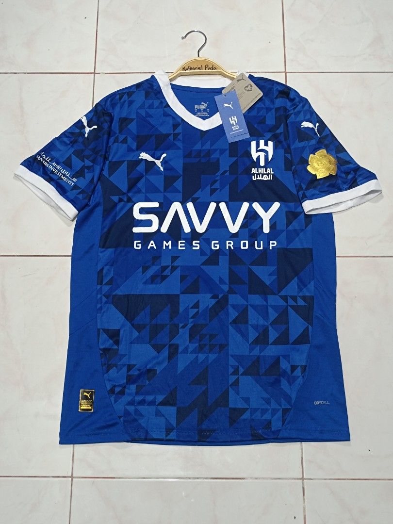 PUMA Mens Al Hilal Jersey (Category: Tshirts & Polo Shirts ) located in Mandaluyong City. Submitted by nathanielpudz (Listing ID 1379449450, Image 1). Description: +sf BRAND NEW!! (complete tags) DM ME FOR MORE DETAILS!.