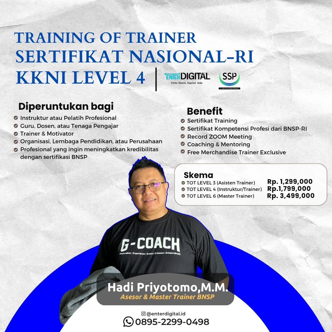 RESMI! WA : 0895-2299-0529, Skkni Training Of Trainer Denpasar (Kategori: Vintage & Antik - Lainnya) berada di Jakarta Selatan. Dikirim oleh peningkatandigitalmarketing (ID iklan 1379347659, Gambar 1). Deskripsi: Skkni Training Of Trainer Denpasar Skkni Training Of Trainer Denpasar, Skkni Training Of Trainer Denpasar, Program Sertifikasi Hrd Sukamara, Sertifikasi Hrd Staff Palangka Raya, Sertifikasi Hid Surabaya Berau, Sertifikasi Supervisor Hrd 