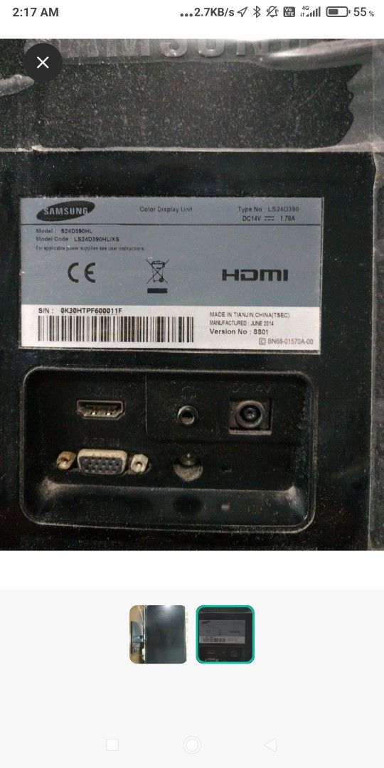 Samsung 24 inch monitor for sale63223791563009111