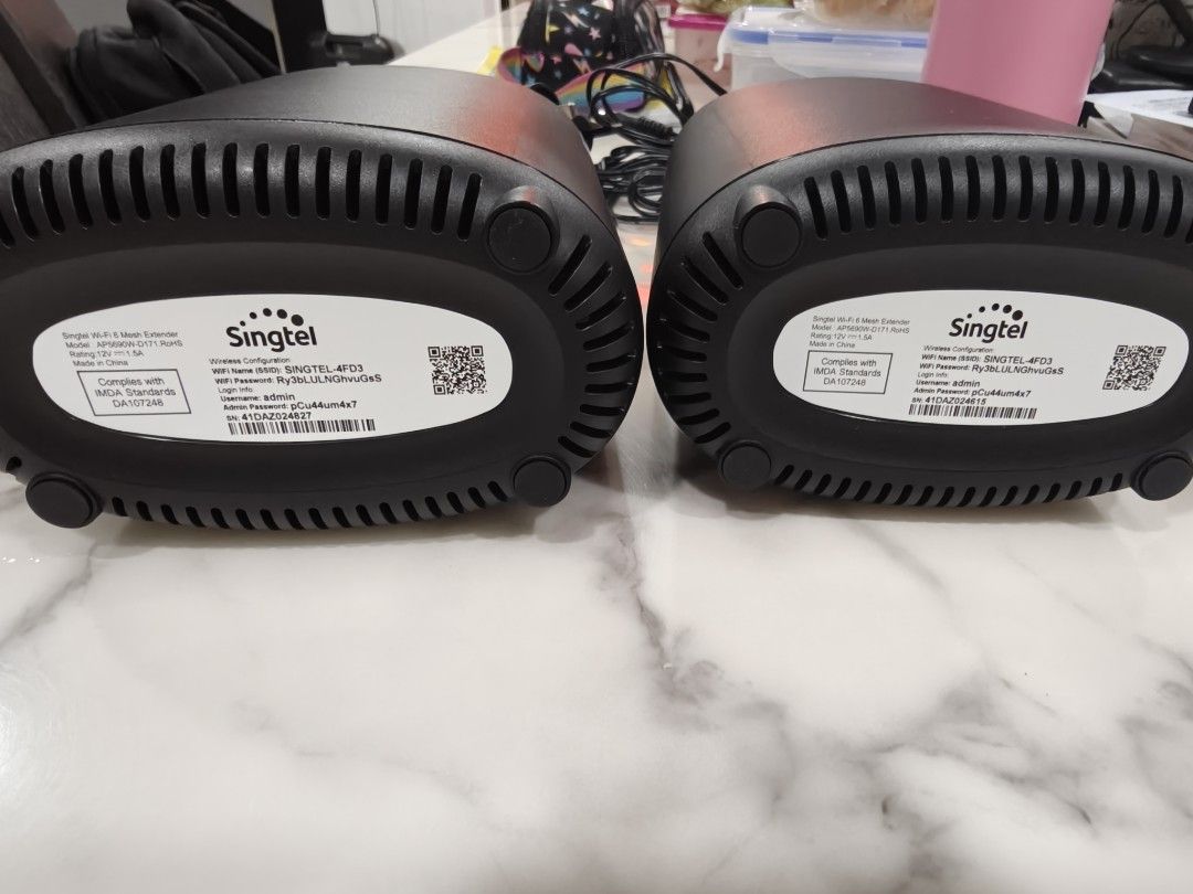 Singtel Mesh WiFi Router63059788011906112