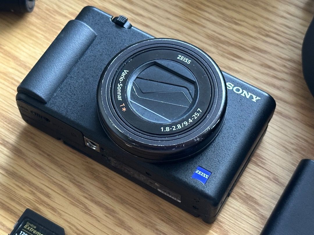 Sony ZV1 with free accessories (Category: Video Cameras) located in Pasig City. Submitted by jld198 (Listing ID 1379405122, Image 3). Description: Well used but fully functional Package includes (must take all) Sony ZV1 Sony XYST1M Stereo Mic For Multi-Interface Shoes Boya BY-M1 3.5mm Wired Lavalier Microphone 2 x Sandisk Extreme Pro 64GB SD Card 1 x Sandisk Extreme Pro 64GB SD Card 2 x Sony NP-BX1 battery (w/ charger) Ulanzi tripod Ulanzi camera