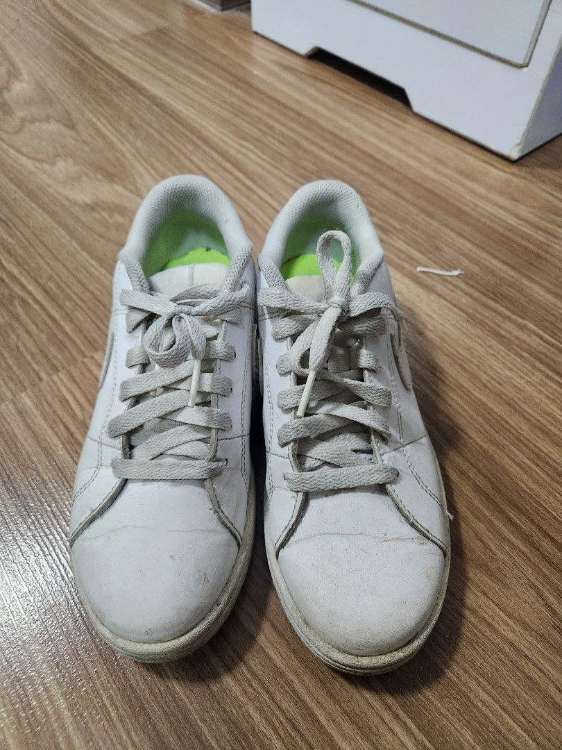 Shoe bundle size 36 (Andante SOLD) (Category: Sneakers) located in Makati City. Submitted by abbydeclutters (Listing ID 1379461458, Image 3). Description: Andante loafers- size 7 (SOLD) TAKE 2 FOR 800 (as is where is. Visible signs of use (see pics)) Nike royal court 2- size US6 The loom project - bianca slides size 7 (fits US 36).