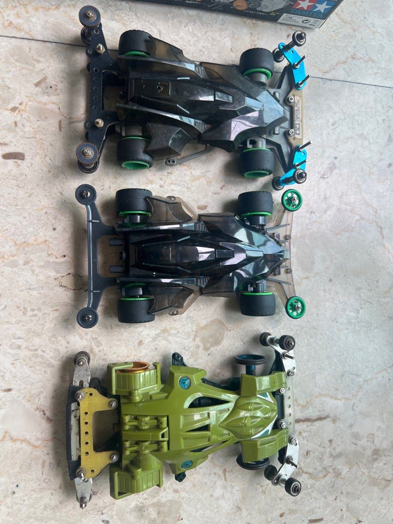 Tamiya Knuckle Breaker Black Special Mini 4WD, Hobbies & Toys