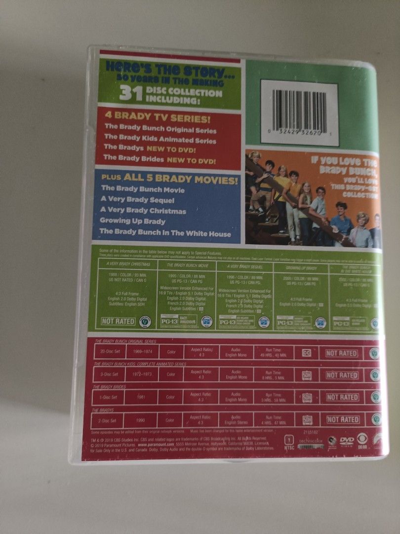 The Brady Bunch complete series collection DVD, Hobbies & Toys, Music ...