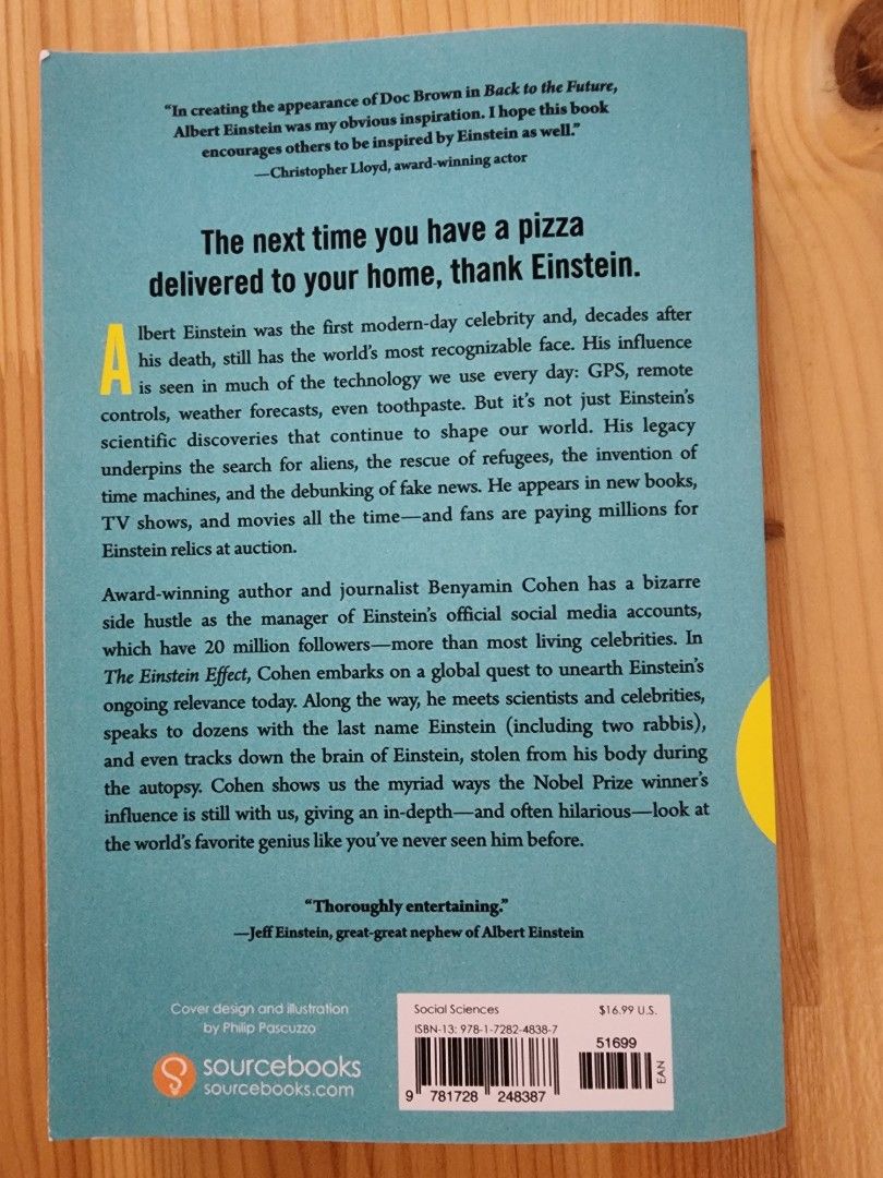 The Einstein Effect （分類：小說及非小說）位於 Hong Kong。 由 mak38731 提交（商品編號 1379356947，圖片 2）。簡介： 。