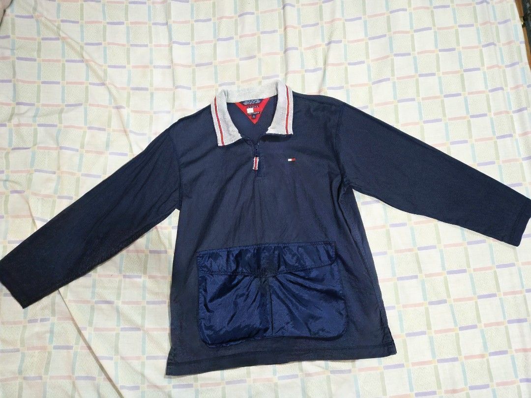 Tommy Hilfiger Quarter zip Long sleeves (Category: Tshirts & Polo Shirts ) located in Manila. Submitted by engrap (Listing ID 1379467652, Image 2). Description: Size medium No issue Excellent condition Tondo area 27L x 20W.