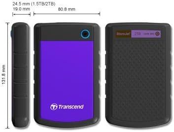 Transcend 2TB StoreJet 25H3 External Hard Drive (Category: Hard Disks & Thumbdrives) located in San Juan City. Submitted by princessshyph (Listing ID 1379367604, Image 3). Description: Available Colors: Blue Purple 🔥 Transcend 2TB StoreJet 25H3 External Hard Drive – USB 3.1 | Shockproof | High-Speed | Durable | Backup Made Easy 🔥 📦 Product Features: ✅ 2TB High Capacity – Store thousands of photos, videos, games, and large files ✅ USB 3.1 Gen 1