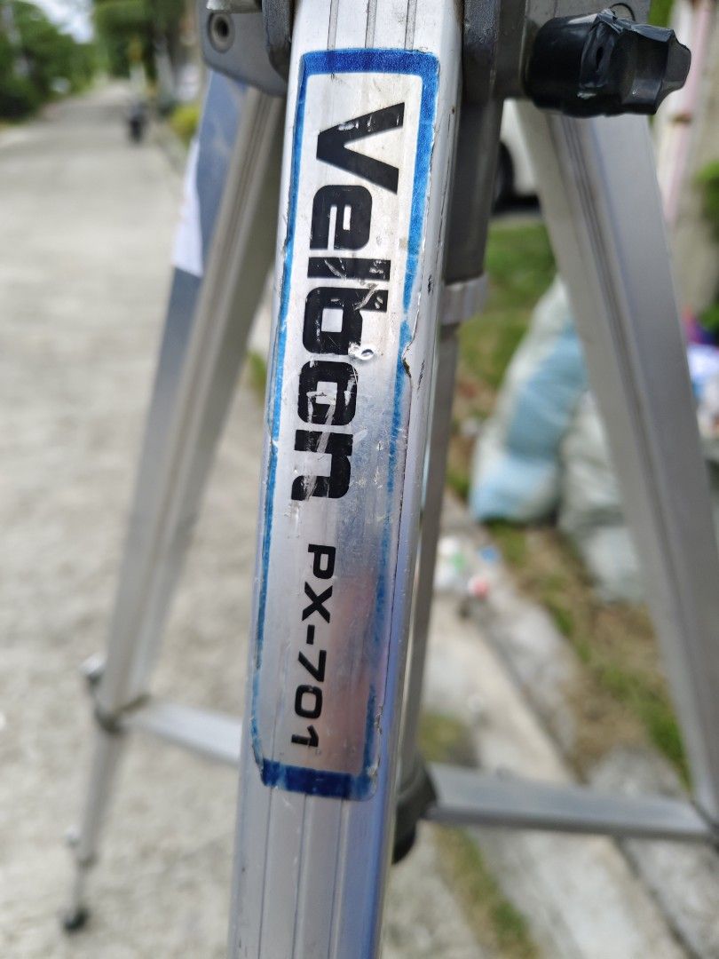 VELBON PX -701 (Category: Tripods & Monopods) located in Manila. Submitted by babz30261 (Listing ID 1379455159, Image 3). Description: HEAVY DUTY VELBON PX -701 TRIPOD 72 INCHES HEIGHT SIZE 3KG BIGAT GOOD QUALITY CONDITION COMPLETE DETAILS NO ISSUES WORKING CONDITION PWEDE PWEDENG GMITIN WE DELIVER NATIONWIDE ‼️ THNKYOU ‼️‼️‼️📸📹📷.