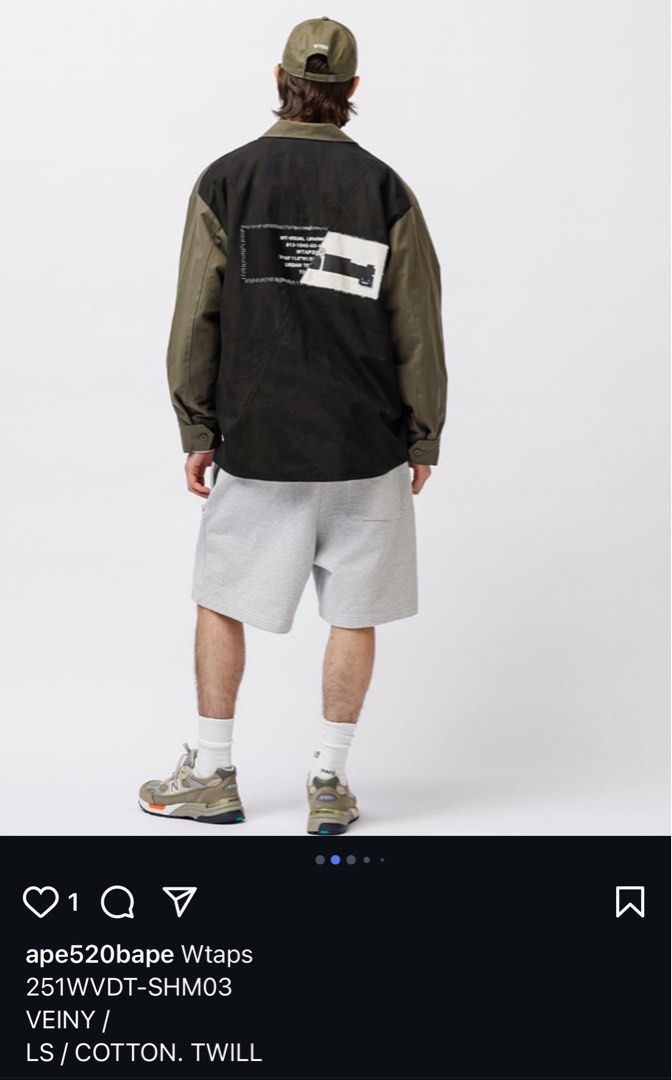 WTAPS VEINY / LS / COTTON. TWILL 25SS