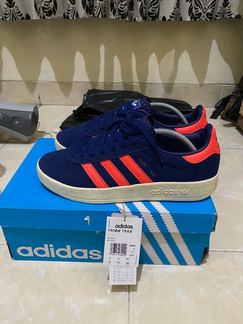 Blue Adidas Adidas Schuhe Trimm Trab Sneakers Adidas Trimm Trab