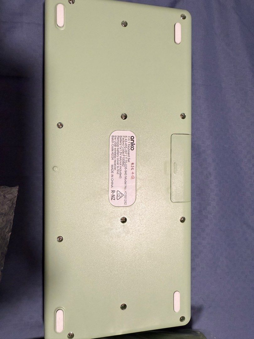 Anko Wireless Keyboard and Mouse Set - Mint Green63220266557058111